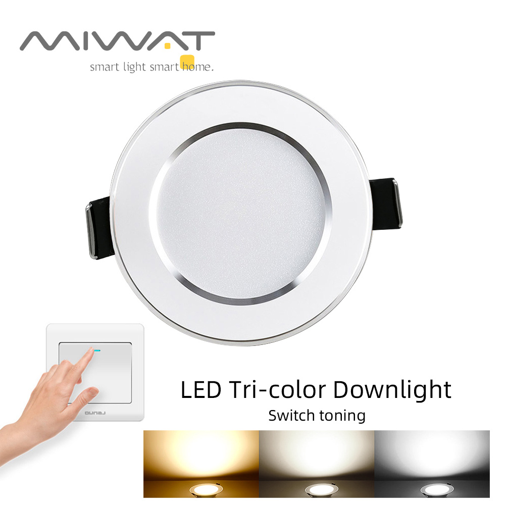LED Downlights 220V-240V LED Ceiling Light 5W 9W 12W 15W Recessed Down light Round LED Panel Light Spotlight Indoor Lighting