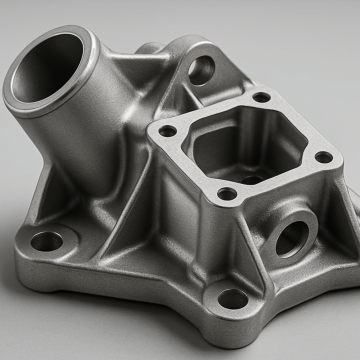 Casting pump housings and fluid control body machining