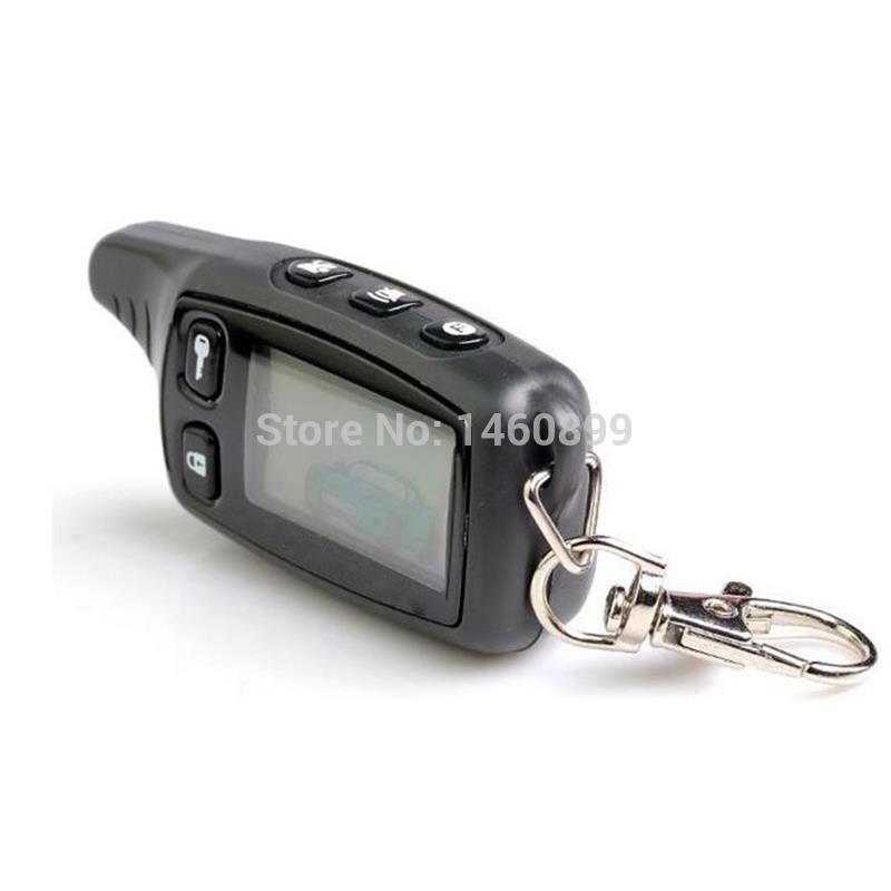 10PCS TW9010 LCD Remote Key + Silicone Case For 10 PCS/lot Russian Tomahawk Tw-9010 Two way car alarm Tomahawk TW 9010 keychain