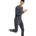 Men New Double-Sided Velvet Thermal Heating Sets Man's Round Neck Bottoming Shirt and Long Pants Autumn and Winter Underwear Set