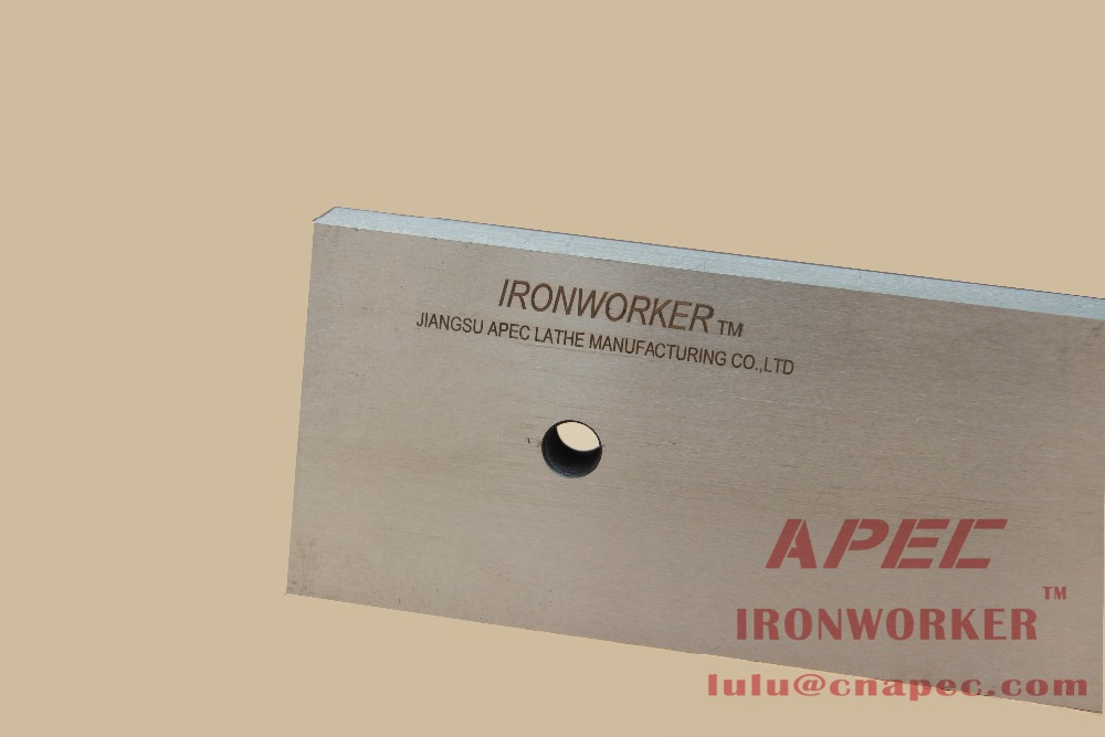 APEC Angle Cutting Blades for Hydraulic Ironworker AIW-60 125*125*12mm