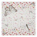 10pcs 33*33cm Red Bot Butterfly theme paper napkins serviettes decoupage decorated for wedding party virgin wood tissues