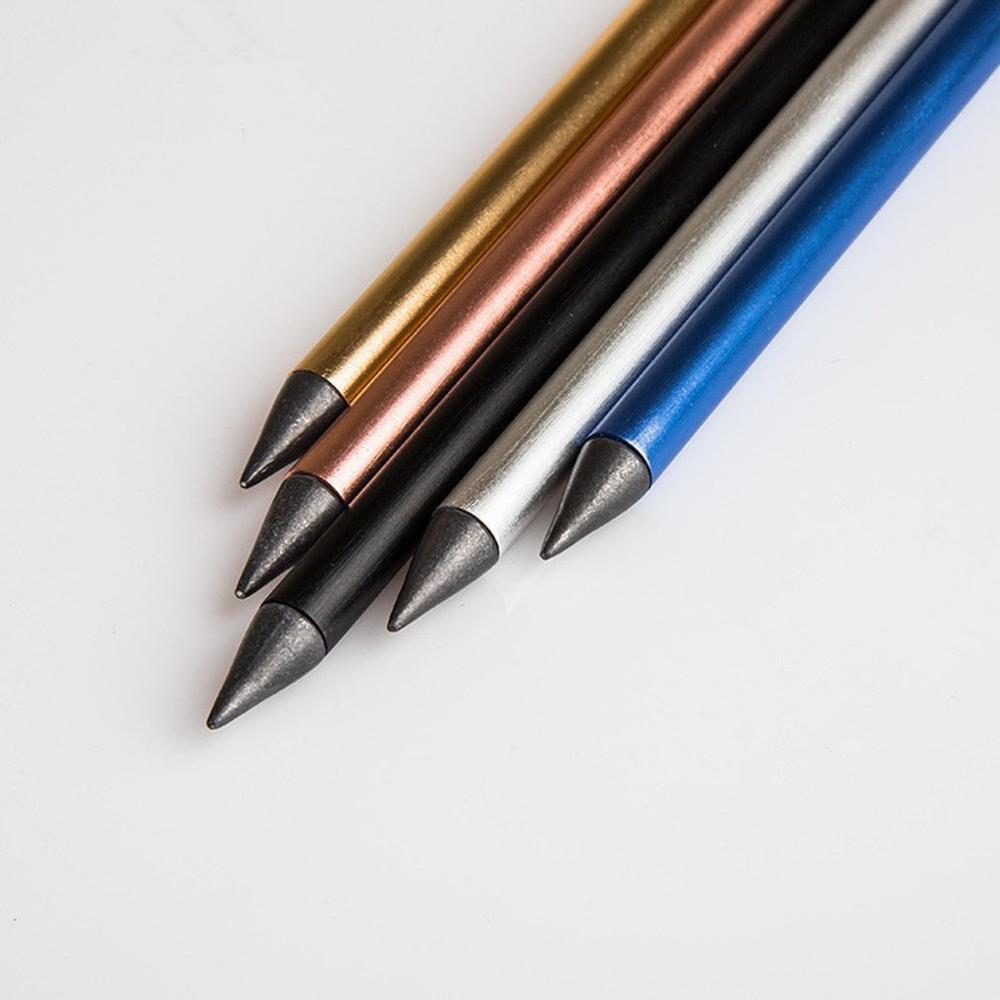 Novelty Cool Undead Full Metal Fountain Pen Luxury Eternal Pen Gift Box Inkless Pen Beta Pens Writing Stationery Office School