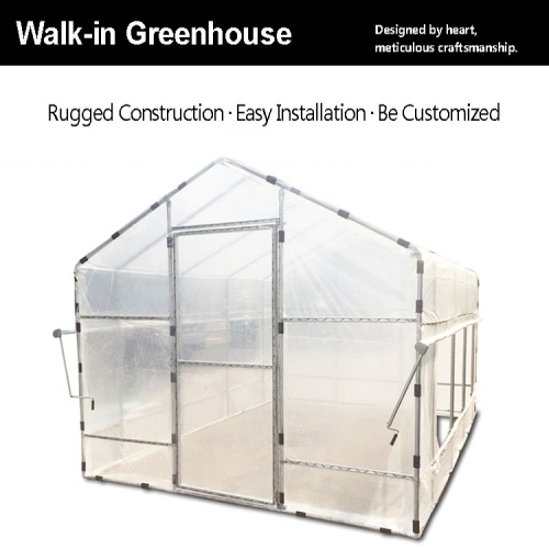 Agricultural Plastic Garden Walk-in Greenhouse Manufacturers and Agricultural Plastic Garden Walk-in Greenhouse Suppliers