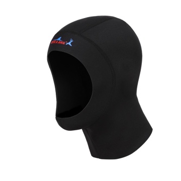 Scuba Diving Cap 1mm Neoprene Protect Hair Swimming Hat With Shoulder Snorkeling Equipment Hat Hood Neck Cover natation scube