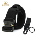 HSSEE 4.3cm heavy duty tactical belt high quality polyamide quick release metal buckle military army belt unisex sports belt