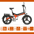 Folding Electric Bike 20 inch 500W Mountain Electric Bicycle Booster Bicycle 48v 10AH Lithium Battery E-bike XF590