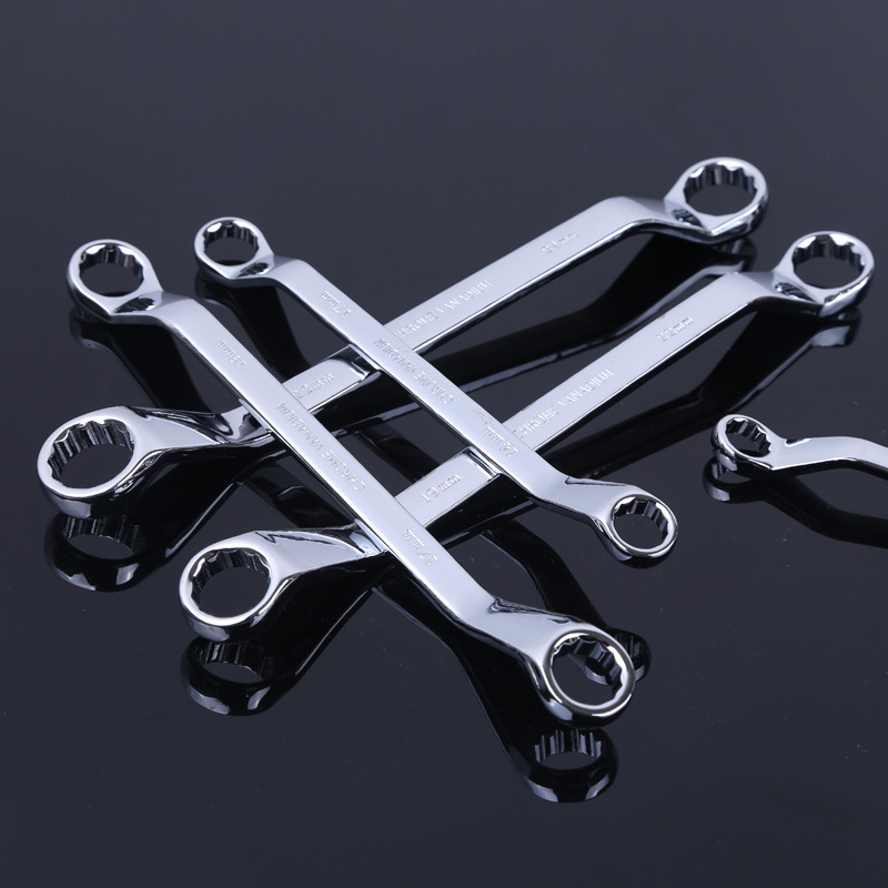 1pc Metric 5.5-32mm Offset Ring Spanner Garage Workshop Tool Double Ended Dual Head Box end Wrench
