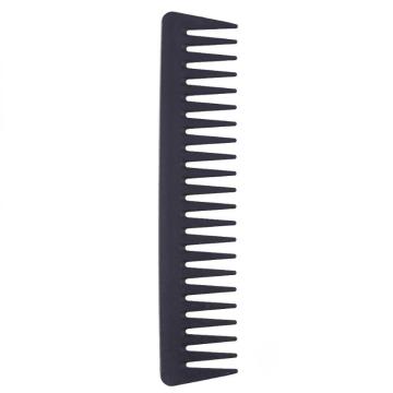 Pro Wide Tooth Carbon Comb Professional Heat Resistance Durable Barber Hairdressing Cutting Salon Styling Tool Anti-Static Brush