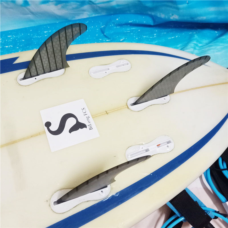 BiLong FCS II Tri FIN Performer MED fiberglass water surfboard tail fin professional surfboard accessories surfing wakeboard