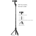 K21 Tripod Selfie Stick Bluetooth Mobile Phone Selfie Stick Outdoor Photo, Video Recording, Live Support