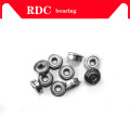 High quality 10 pcs ABEC-5 F605ZZ F605 ZZ F605Z LF1450HH 5*14*5 mm 5x14x5 mm Metal Double Shielded flanged Bearing Ball Bearings