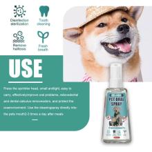 30ml Pet Care Mouthwash Spray Dog Cat Teeth Breath Cleaning Freshener Mouth Cleaner Supplies Of Eliminate Bad Breath Tartar New