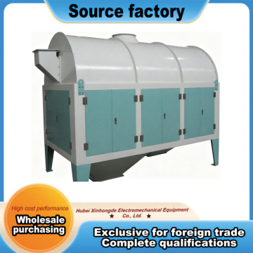 Forage Double-barrel primary cleaning screen