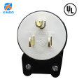 15A AC Power Electrical Industrial Male Locking Plug Connector Straight Blade Female Adaptor Extension Cord UL Listed