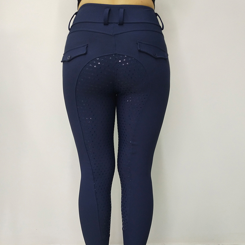 Full Silicone Equestrian Females Breeches Clothing