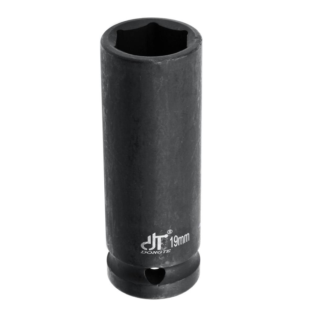 1/2" Hex Sleeve Deep Impact Socket Hexagon Socket Nut Tool 6 Point Hub Axle Spindle Pneumatic Sleeve 17 18 19 21 22 24 27 30MM