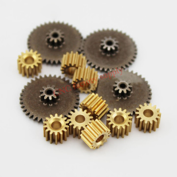 Hot sale 1pc metal gears 0.5 modulus brass reduction gears for principal axis gear DIY Micro Motor Gear Box Mating accessories