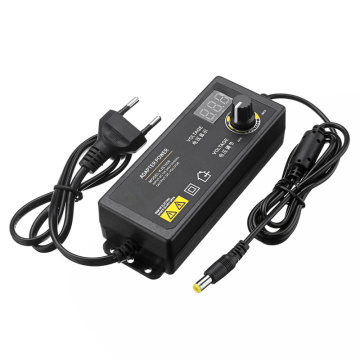 EU Plug/US Plug 60W 3-24V 1.5A Power Adapter Adjustable Voltage Adapter LED Display Switching Power Supply