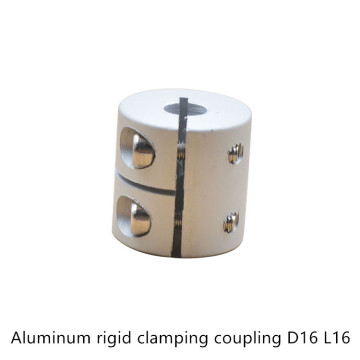 D16L16 2/3/4/5/6/6.35/8mm Aluminum Flexible Shaft Coupler clamping Rigid Coupling Motor Connector D16 L16