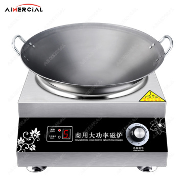 ZD3500-1 hotel kichen 3500W 5000W knob control commercial induction cooker cooktop machine