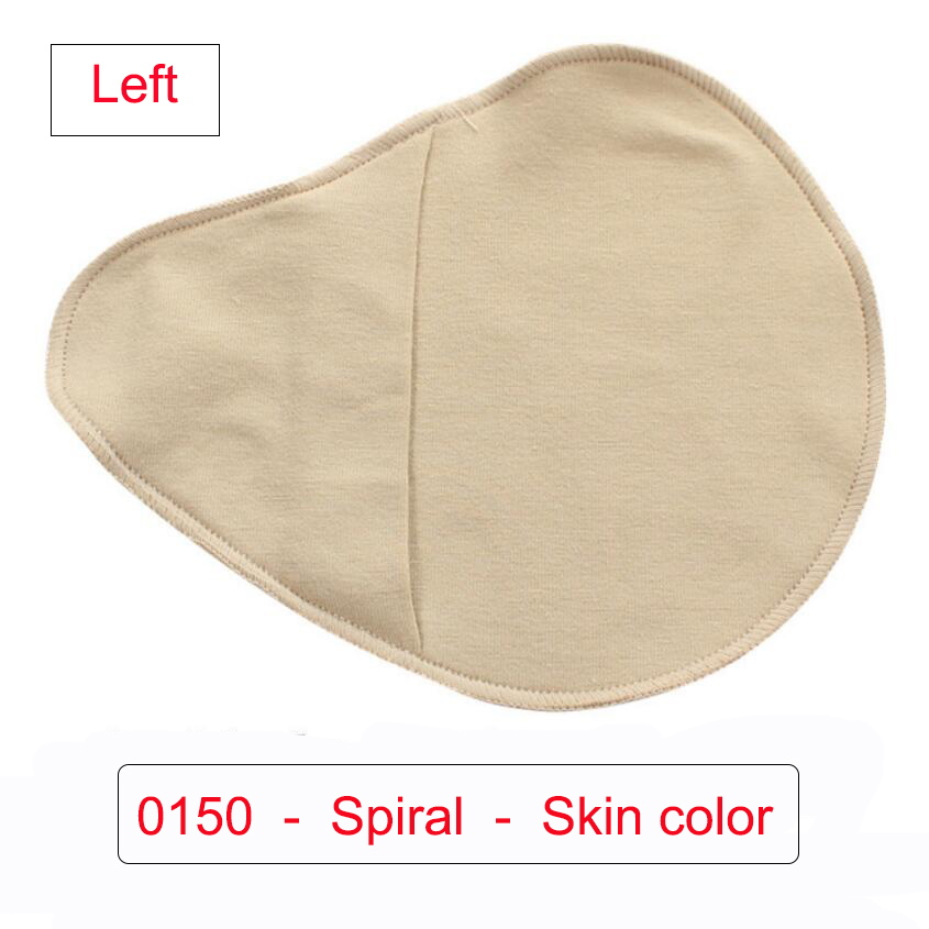 1PC Cotton Protective Cover Sweat-absorbent Breathable Lightweight Silicone Breast Breast Form Case Protection Sleeve D40