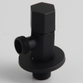 Angle Valve Bathroom Accessories Black Surface Copper Hex Valve Bathroom Toilet Water Heater Kitchen Faucet Hot And Cold