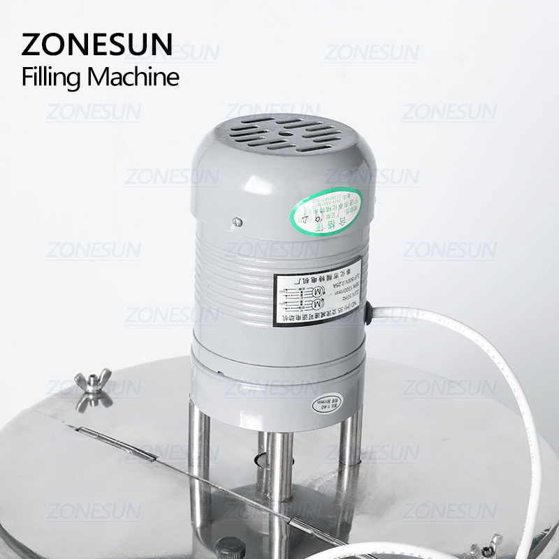 ZONESUN Lipstick lipgloss lip gloss Heating Filling Machine Mixing Heater Tank Hot For Chocolates Crayon Handmade Soap Fillier