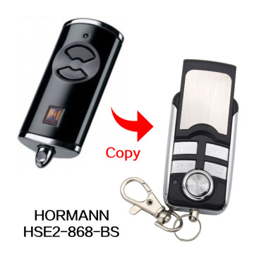 HORMANN HSE 2 BS HSE 4 BS 868MHz 868.3MHz garage gate door remote control HORMANN 868,3MHz remote control Learn