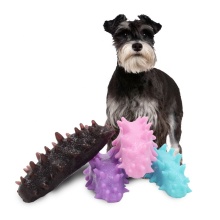 TPR Dog Chew Toy Soft Cute color Solid Interactive Pet Toy 1:1 Sea Slug Shape