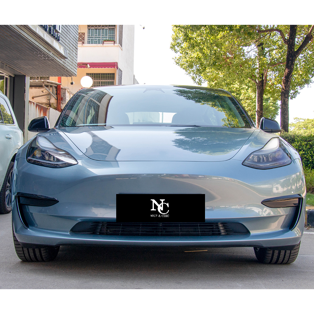 Liquid Metal Somato Blue Car Wrapping
