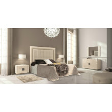 New European design King bedroom furniture upholstery bed