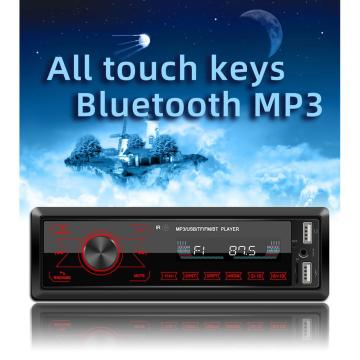 Car Touch Screen Dual USB Vehicle-mounted Bluetooth MP3 Player SD Card U Disk Redio Video Display 12V Automobile Radio