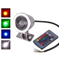 Pool Lights 16 Color 10W IP65 Waterproof RGB Underwater LED Light Submersible LED Underwater Light Swimming Pool Wedding Party