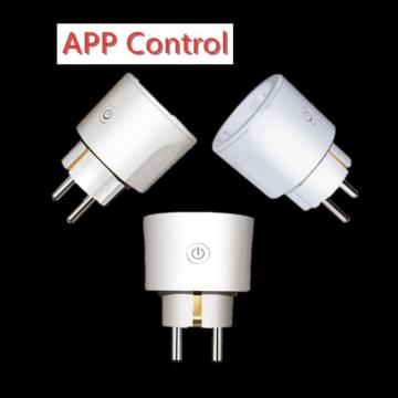 WiFi Smart Plug Smart Socket EU 16A Power Socket Adaptor Monitor Timing Function APP Control Power Socket With Alexa Google Home