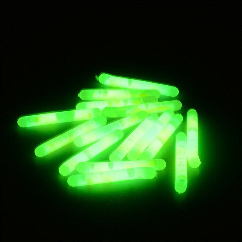 250pcs/50bags 4.5*37mm/3.0*25mm Chemical Fishing Light Sticks Glow Sticks Fluorescent Fishing Light Sticks Fish Bait Alarm Tools
