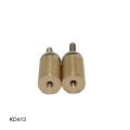 KD413 3d printer socket connector Steel ball Brass rod end with thread hole permanent universal magnetic ball joint