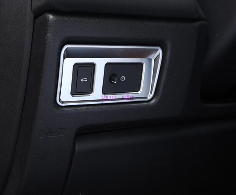 Chrome Car Interior Taildoor Button Car-styling For Land Rover Discovery Sport 5 Range Rover Evoque Sport Vogue Autobiography