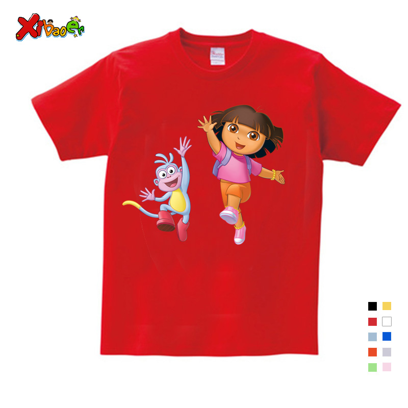 T Shirt for Girls Children T Shirt New Sweet Lovely Style T Shirt Infant baby Cute Cartoon Tees little Girl clothes Summer Tops