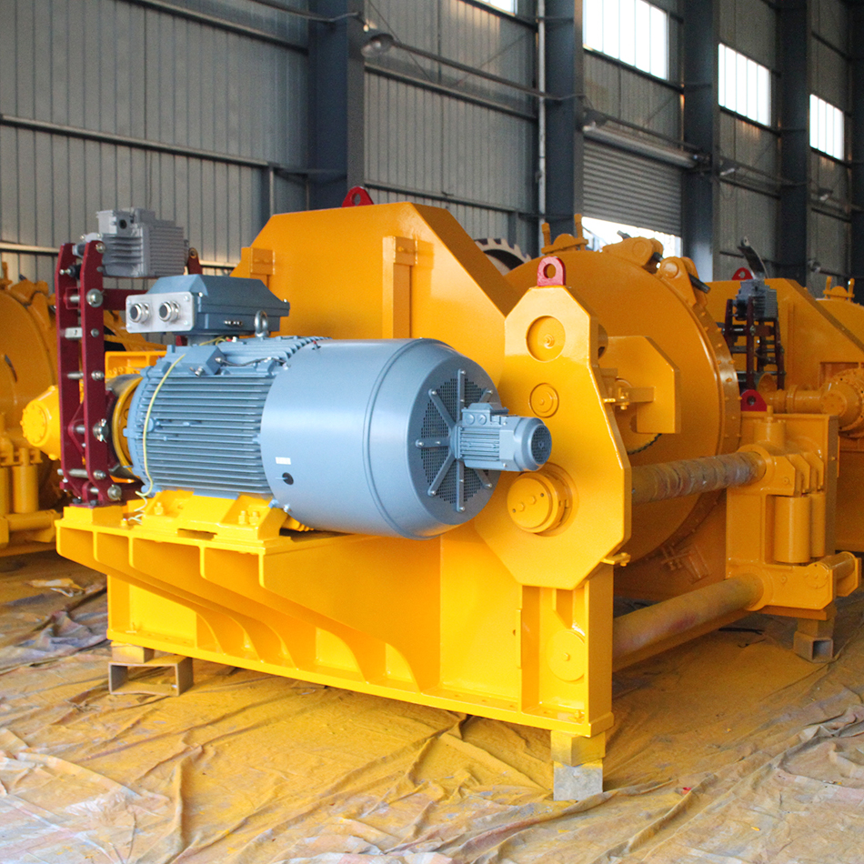 Ponton Manoeuvring Winch