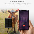 4G Solar Tracker Car GPS Tracker Waterproof For Boat Remote Control SOS Cow Horse animals GPS Tracker LED Light Life-time Free