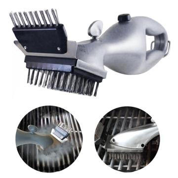 Barbecue Cleaning Brush Stainless Steel Churrasco Grill Cleaner with Power of Steam BBQ Accessories Camping Cook Outdoor Tools