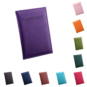 Travel Passport Holder Bag Leather Purse Cover Case ID Credit Card Holder Wallet High Quality Unisex Luxury Passport Pouch