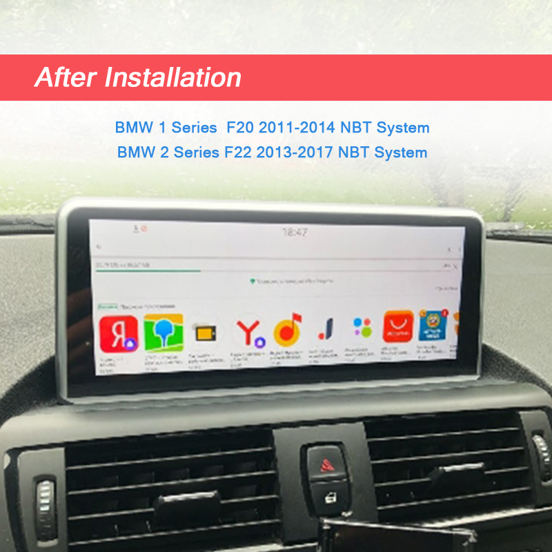 AUTOTOP Car Radio ForBMW 1 Series F20 2011-2014 2 Series F22 2013-2017 NBT System Android 10.0 Car Multimedia Player Radio