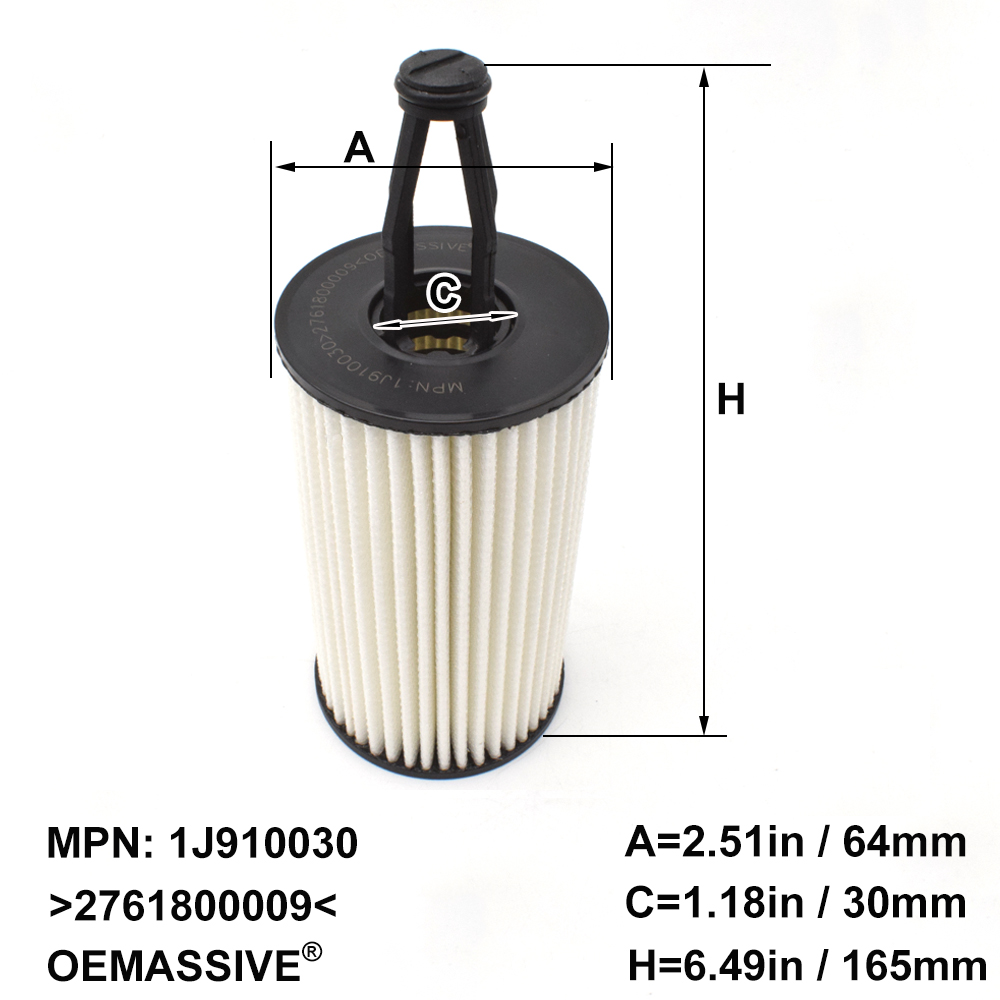 Oil Filter 2761800009 For Benz C CLS E GL GLE GLK GLS M R SL SLK CLASS W204 S205 A207 W166 W251 V222 R172 3.0L 3.5L 4.6L Engine