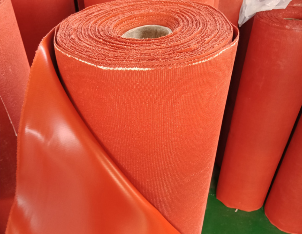 Waterproof Polyester Silicone Coated Fiberglass Fabric