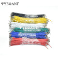 50pcs/lot 1P 1.25mm Cable Jumper Wire Female to Female Double Head Spring Electronic Wire JST Line 20cm