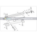 Bed lead rail SIEG C1-066 lathe guide rail