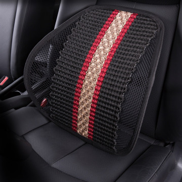 Car waist cushion massage lumbar cushion Car cushion for leaning on seat back cushion breathable waist massag