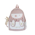 Japanese Nylon Backpack Teenage Girls High School Bulk Kids School Bags Waterproof Pink Korean Plecak Szkolny Bags AE50SB